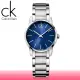 【瑞士 CK手錶 Calvin Klein】甜蜜藍-蝴蝶扣_強化玻璃_不鏽鋼女錶(K2G2314N)