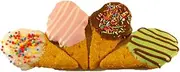 Huds and Toke Ice-Cream Cone Cookies (8cm) 4pk, Assorted