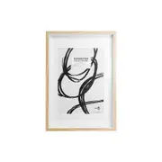 Unigift Downton MDF/Perspex Matt A2 Picture/Photo Frame Wall Hang Display NATRL