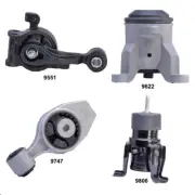 Engine Motor Mounts Right, Rear Set 4PCS for 2015-2017 Nissan Quest 3.5L (for: Nissan)