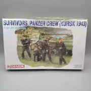 2000 Dragon 6129, Survivors Panzer Crew (Kursk 1943), 1:35 Scale Model Kit, NOS