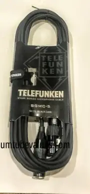 TELEFUNKEN Elektroakustik SGMC-5 5M - 16.5' XLR Stage Series Cable
