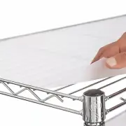 Shelf Liners For 18" X 48" shelf, Opaque Plastic, 4-PACK