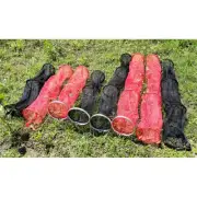 Fishing Bait Cage Crab Trap Net Lightweight And Quick-drying Metal Mouth Rings