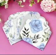 Vintage Floral Miniature Handmade Envelopes Junk Journal / Card Scrapbooking