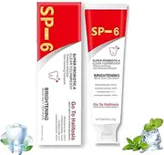 SP-6 Ultra Whitening Toothpaste, Deep Cleaning Care Fresh Breath Super Probiotic Toothpaste with Probiotic Oalance Oral Microbiot,120g/4.23Oz (1)