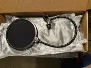 Mic Stand Boom Arm for Blue Yeti, Nano, HyperX QuadCast Snowball Fifine Black .