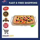 Avanti 38cm Rectangular Pizza Stone W / Rack | 30 x 38cm Baking Stone