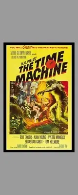 The Time Machine - Sci-Fi Movie Poster Image - Laminated Bookmark
