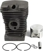 MS180 Cylinder Piston Kit Fit for S-t-i-h-l MS170 MS180 018 017 Chainsaw Engine Motor Cylinder Replaces 1130 020 1208, 1132 030 0402