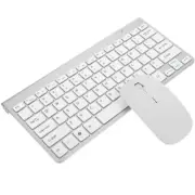 2.4GHz Cordless Wireless Keyboard and Mouse Combo Set For PC MAC Laptop Tablet