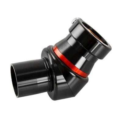 1.25 inch 45 degree Correct Image Prism Diagonal Mirror Full Metal for Telescope