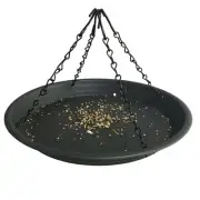 12.8"Homes Garden Platform Bird Feeder Large Hanging Tray Squirrel Seed Catcher
