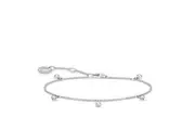 Thomas Sabo Charm Club - White Stones Silver Bracelet