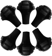 Trekking Poles Tips, Rubber Hiking Sticks End Caps Protectors Replacement Accessorie Fit Most Hiking Trekking Walking Canes
