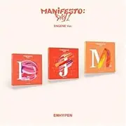 ENHYPEN MANIFESTO : DAY 1 3rd Mini Album ENGENE Version Contents+Folding Poster On Pack+Tracking Sealed (Random)