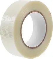 DOITOOL 1Roll High Adhesion Fiberglass Repair Tape Transparent Glass Fiber Fixing Tape for Long Lasting Home and Office Use Exceptional Bonding Performance