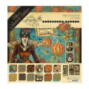 Graphic 45 Steampunk Spells Deluxe Collectors Edition Set Vintage Halloween Look
