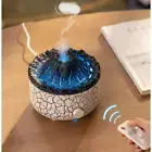 Volcano Flame Air Humidifier Aromatherapy Diffuser Smoke Ring Ultrasonic Night
