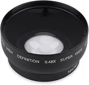 Wide Angle Lens with Macro 52mm 0.45X Wide Angle Conversion Macro Lens for Camera