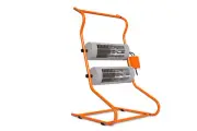 Portable Infrared Lamp Stand Heating Unit 2800 Watt Solamagic Eco Floor Heating
