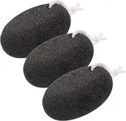 WRITWAA Foot Pumice Stone for Dead Skin Removal Natural Lava Pedicure Tool 3pcs Foot Exfoliator