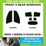 For BMW 1 Series 5-door Hatchback 2019+ Full Pre Cut Window Tint Kit Car Film
