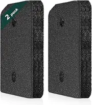 Filter for Miele 9164761 Dryer Heat Pump Dryer - Dryer Accessories Sponge Filter Lint Filter Condenser Dryer Filter Foam Base Filter Fine Coarse 207 x 157 x 30 mm, Set of 2