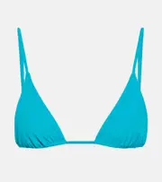 [Jade Swim] Jade Swim Via triangle bikini top AU 14 blue