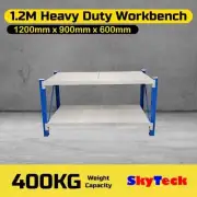 1.2M/1.5M/2M Heavy Duty Workbench Shelving Rack Work Bench-D