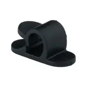 5 X The Click Round Cable Clamps are ideal for keeping wires and cables tidy in