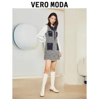 在飛比找ETMall東森購物網優惠-Vero Moda優雅面料無袖連衣裙