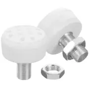 2 Pcs Roller Skate Brakes Skates Accessories Toe Stops Plugs Child Man