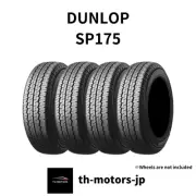DUNLOP Genuine 145R10 6PR(145/80R10) Summer Tires SP175 4Set