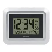 Digital Atomic Wall/Table Clock with Temperature, 513-1918