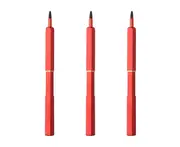 Lip Applicator Brush - Exquisite Professional Dustproof Retractable Lip Brush - Makeup Lipstick Lip Gloss Applicators - Red