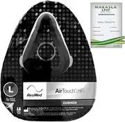 F20 Cusion mask bundle with Cpap cleaning wipes - Provides an Excellent Seal - Large