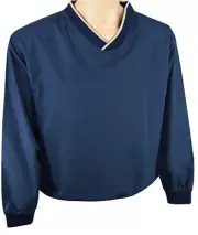 New Vantage Golf Velocity Rip Stop Mens Size- Extra Small Blue Windshirt XS