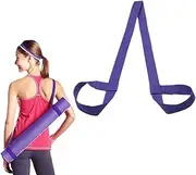 Yoga Mat Carrying Mat Strap Strap Sling Mat Carrying Strap Sling Yoga Stretch Strap Yoga Mat Elastic Strap Fitness Stretching Strap Belt Pack Up Easily Different Mat Purple, Purple, l