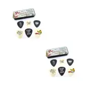 Dunlop Reverend Willy's Guitar Picks Billy Gibbons Two Pick Tins Light