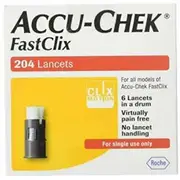 [AccuChek] Accu-Chek FastClix Lancets 204 Pack