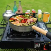 Camping Frying Pan Flat Griddle Pan Tableware Kitchen Cookware Portable
