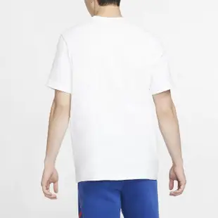 【NIKE 耐吉】T恤 NSW JDI T-Shirt 男款 大LOGO 圓領 棉質 基本款 勾勾 白 黑(AR5007-100)