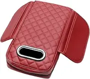 Armrest Cover for Car | Arm Rest Tissue Holder PU,2 in 1 Armrests Cover, Thick Car Console Cover Non-Slip, Soft, for Car Center Console Comfort