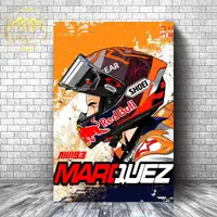 在飛比找蝦皮購物優惠-Kayu Marc MARQUEZ 木質海報 MARQUEZ