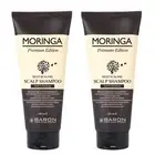 BARON Moringa Deep Scaling Scalp Shampoo 200ml x 2 - Soft Exfoliating & Moisture
