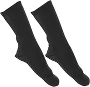 [SUPVOX] Diving Socks Swimming Suit Plunge Breathable Hiking Socks Sea Swim Trunks Men Aqua Warm Water Shoes Men Thermal Socks Cold Weatherproof Socks Men Snow Pool Scuba Scr Black