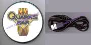 Wireless PHONE CHARGER Star Trek: Deep Space Nine QUARK'S BAR Logo w/USB Cord!