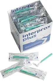 Interprox Plus Interdental Brushes Box of 100 (Green Micro)