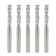 5PC UP & Down Compression Bit 1/8" Shank Carbide Spiral Router Bits CNC End Mill